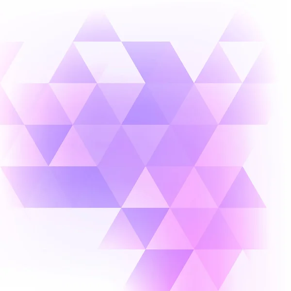 Абстрактный Светло Фиолетовый Рисунок Лиловыми Треугольниками Вектор — стоковый вектор