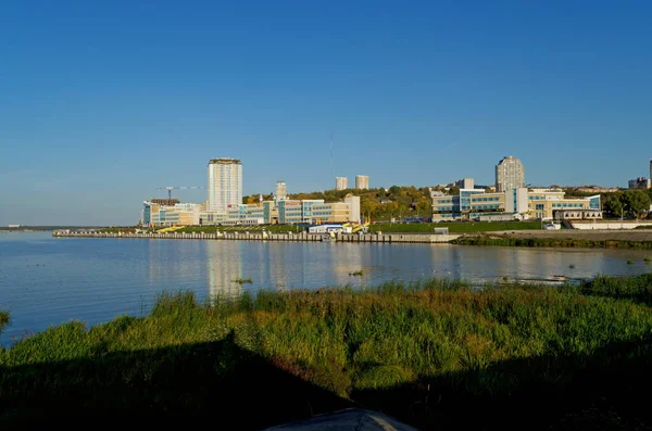 Cheboksary Chuvash Republic Russia September 2019 Cheboksary River Port Volga — Stock Photo, Image