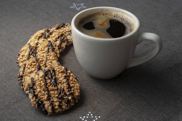 Coffee with cookies — Stock Photo, Image