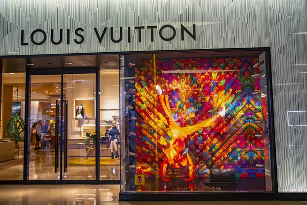 Thailand Bangkok Januari 2020 Luxe Winkel Louis Vuitton Siam Paragon — Stockfoto