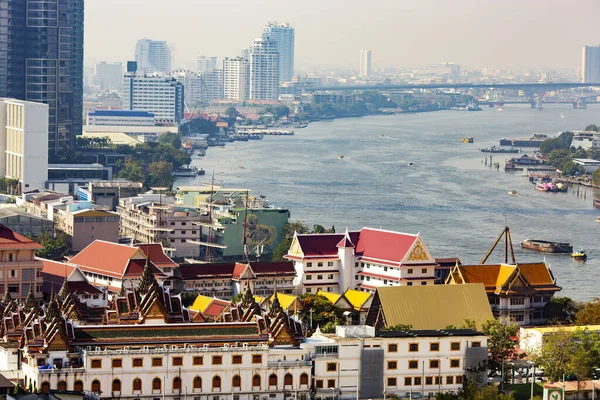 Tailandia Bangkok Enero 2020 Vista Del Palacio Real Edificios Varios — Foto de Stock