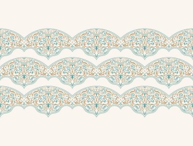 Vektör sanat süsleme için tasarım ile seamless modeli