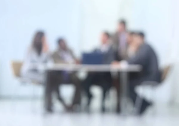 Blurred image of business team.business background — Stock Photo, Image