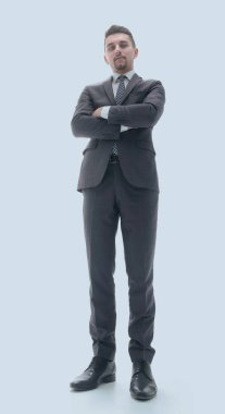 Alt görünümü. başarılı bir iş adamı