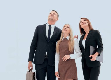 geleceğe bakmak profesyonel iş takım. iş kavramı.