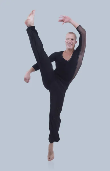 Dansator elegant și tânăr stil modern se prezintă — Fotografie, imagine de stoc