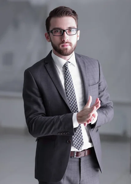 Portrait of a handsome business man — Stock Photo, Image