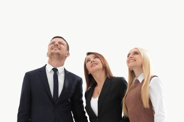 geleceğe bakmak profesyonel iş takım. iş kavramı.