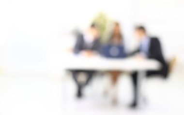 iş geçmişi. iş takım bulanık görüntü