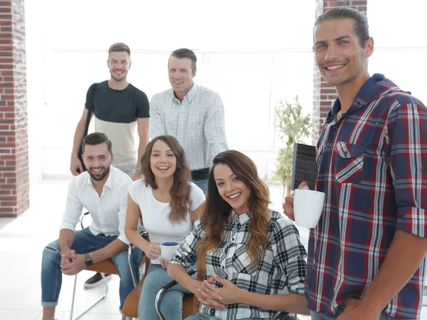 Retrato de grupo da equipe criativa — Fotografia de Stock