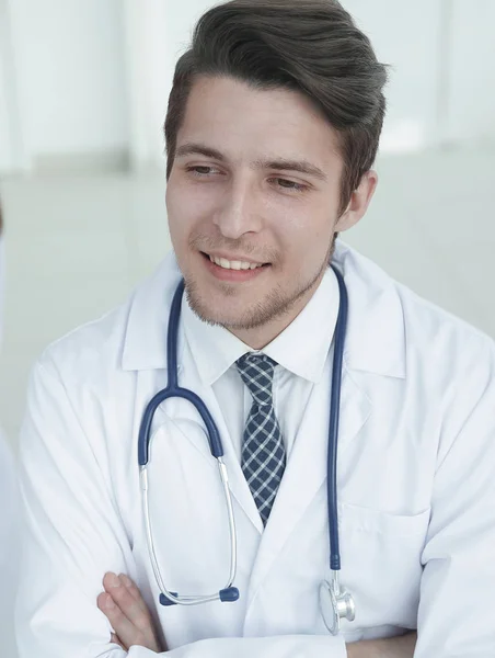 Retrato de médico terapeuta — Fotografia de Stock