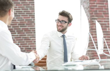 karşılıklı bir işadamı ve muhasebeci