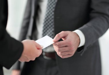 Döviz kartvizit ilk defa karşılamak