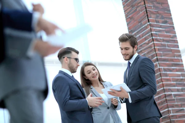 Business people meeting in office and discuss project