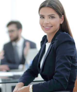 closeup.Employees ofis