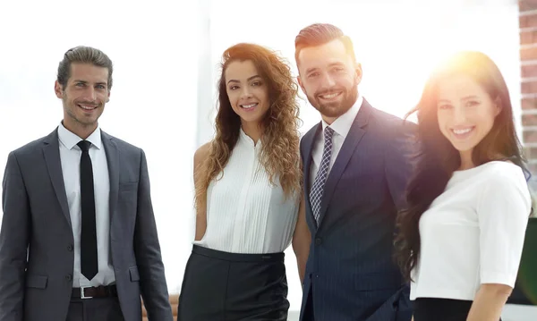 Successful business team in office — Stock Photo, Image