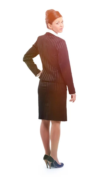 Full-length portrait of modern business woman. — Stock Photo, Image