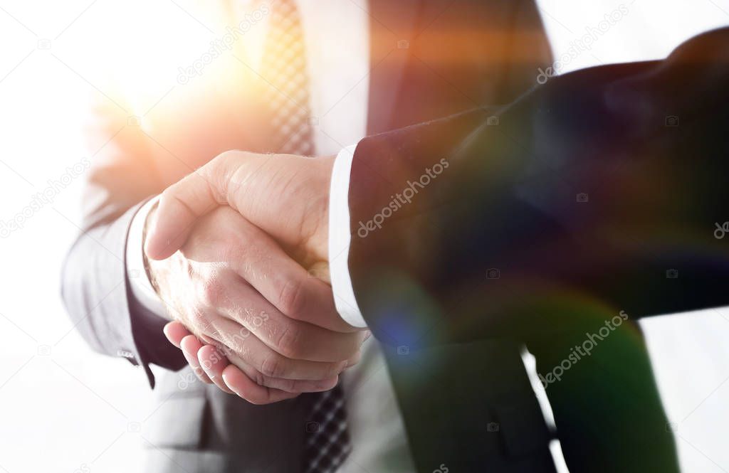 Effective negotiation with client. Business concept photo.