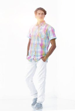 Tamamen büyümüş. Başarılı bir gencin portresi.