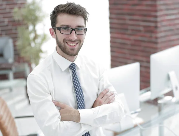 Porträt eines potenziellen Mitarbeiters — Stockfoto