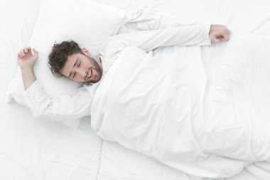 arka plan görüntüsü güzel adam uyanma.