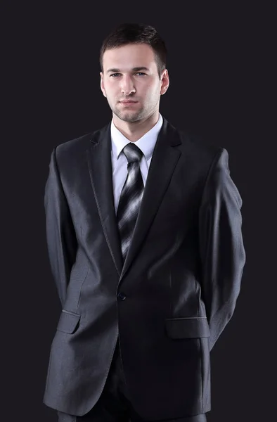 Retrato de un hombre de negocios guapo — Foto de Stock
