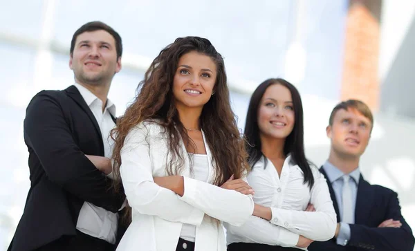 Porträt eines jungen Unternehmerteams — Stockfoto