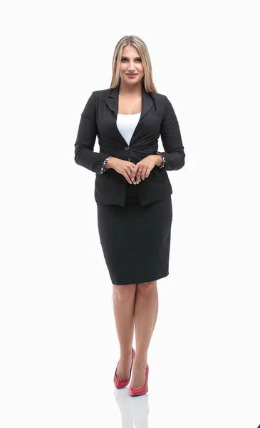 Ritratto integrale della donna d'affari esecutiva — Foto Stock