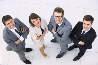 En baştan görüntüleyin. başarılı iş takım