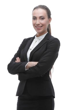 portre. iş takım elbiseli kendine güvenen kadın Yöneticisi