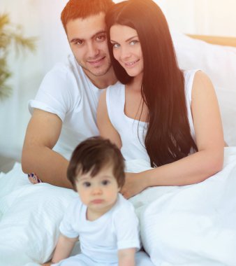 Aile Çocuklar sabah ile.