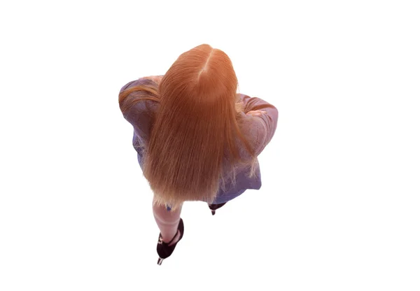 Rear view.successful modern woman — Stock Photo, Image