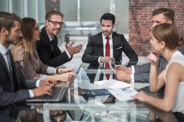 Brainstorming för ett nytt projekt — Stockfoto