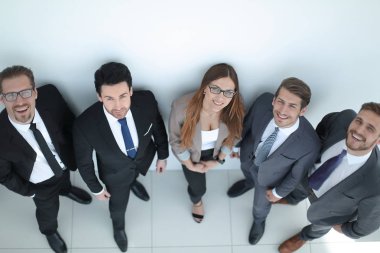 en iyi view.professional iş takım kameraya arıyor.