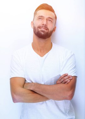 genç bir adamın closeup.Dreams