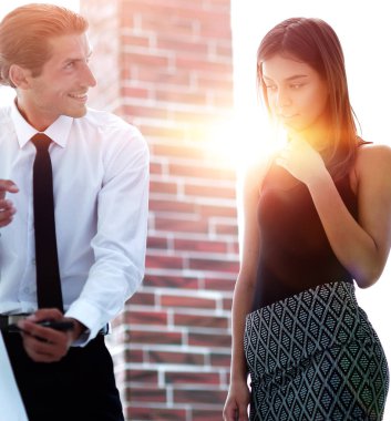 yeni fikirler, flip Charter seyir tartışırken iş takım .