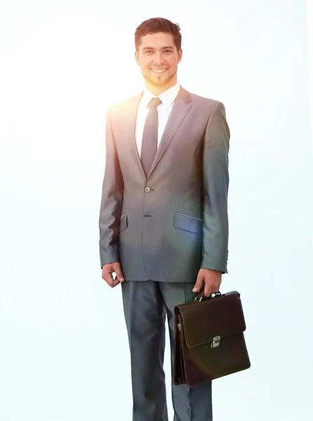 Retrato de empresário confiante. — Fotografia de Stock