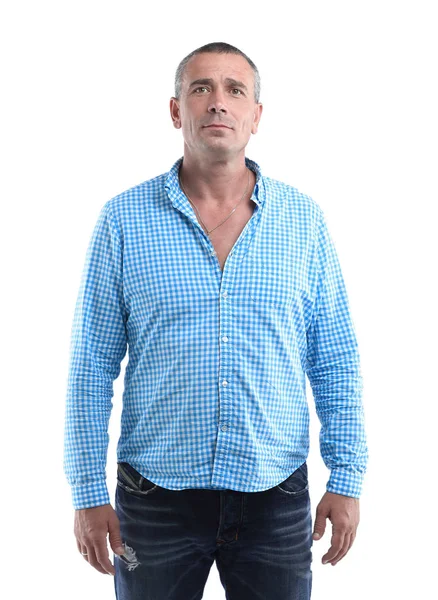 Kendine güvenen erkek portre portre