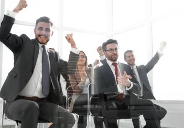 Başarı ve takım çalışması kavramı.