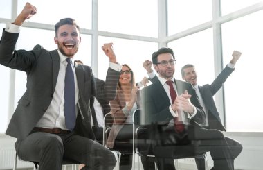 Başarı ve takım çalışması kavramı.