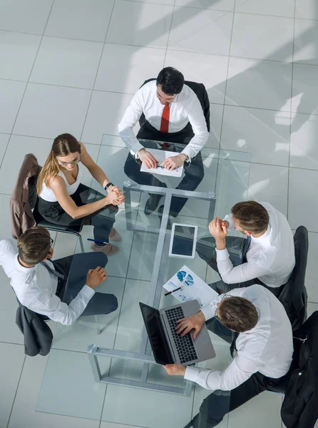 Reunión de negocios Discusión Concepto de oficina de trabajo — Foto de Stock