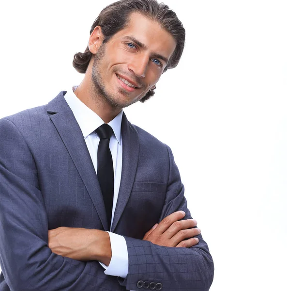 Portrait of smiling business people. — Stock Photo, Image