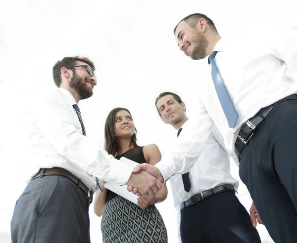 arka plan resmi el sıkışmasının iş ortakları.