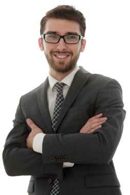 başarılı bir lawyer.close-up portresi.
