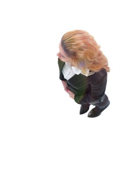 top.modern iş kadın .isolated görüntülemek