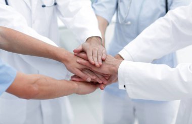 Doktorlar ekip çalışması, hospital.concept birlikte elele