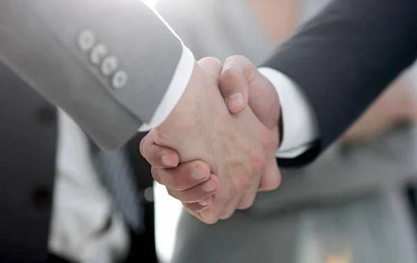 ビジネス関係者の握手の背景画像 . — ストック写真