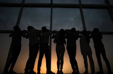 iş takım kopya alanı office pencereden bakar