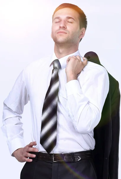 Retrato de un hombre de negocios soñador . — Foto de Stock