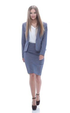 ileri adım emin iş kadını